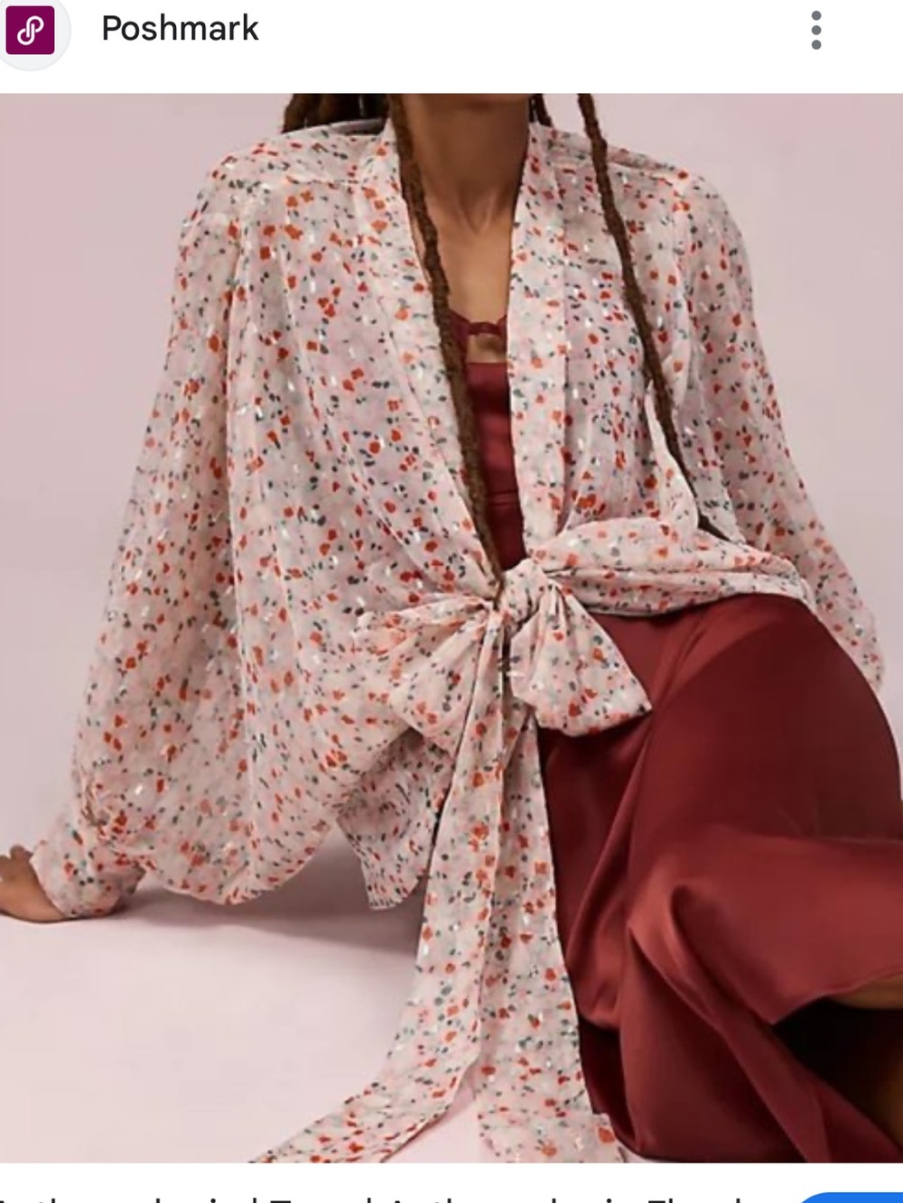 Anthropologie - Pilcro kimono  top shirt blouse